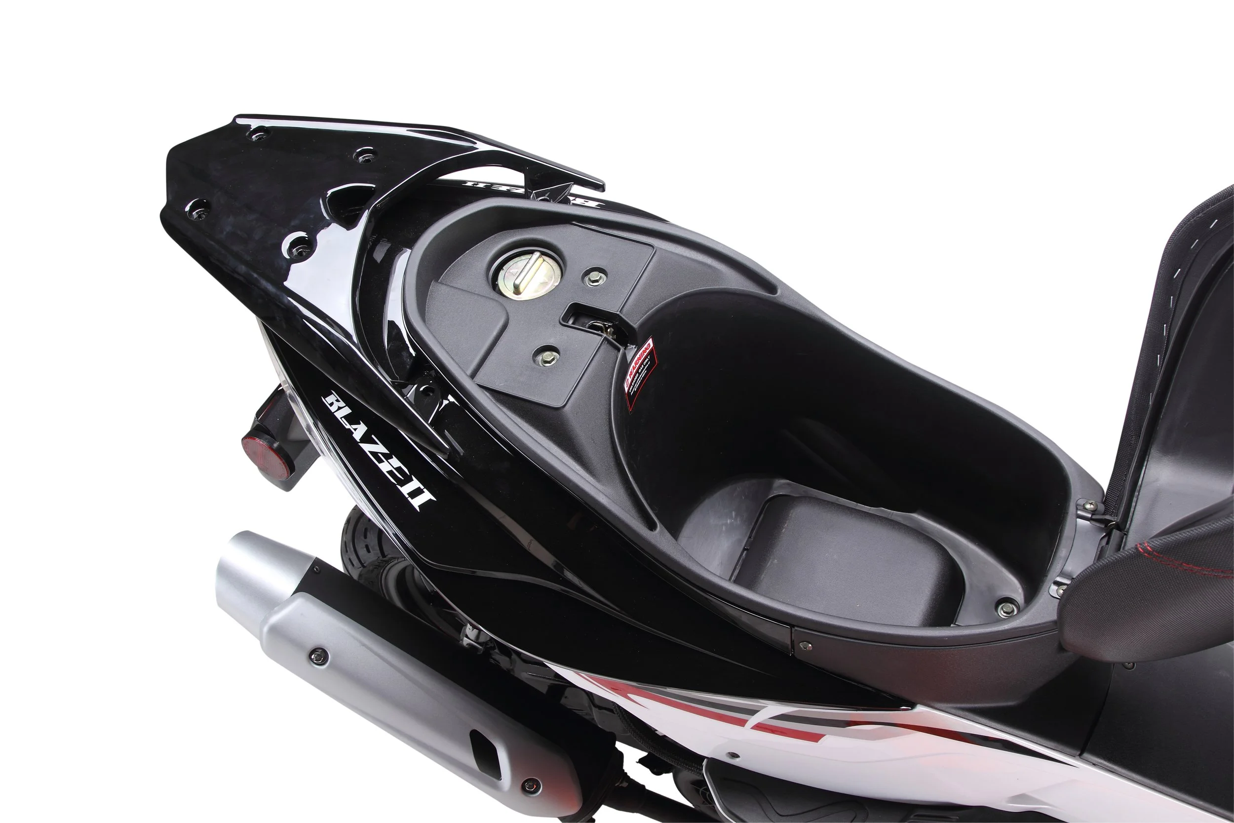 2026 Wolf Blaze 50 scooter — rear view 3