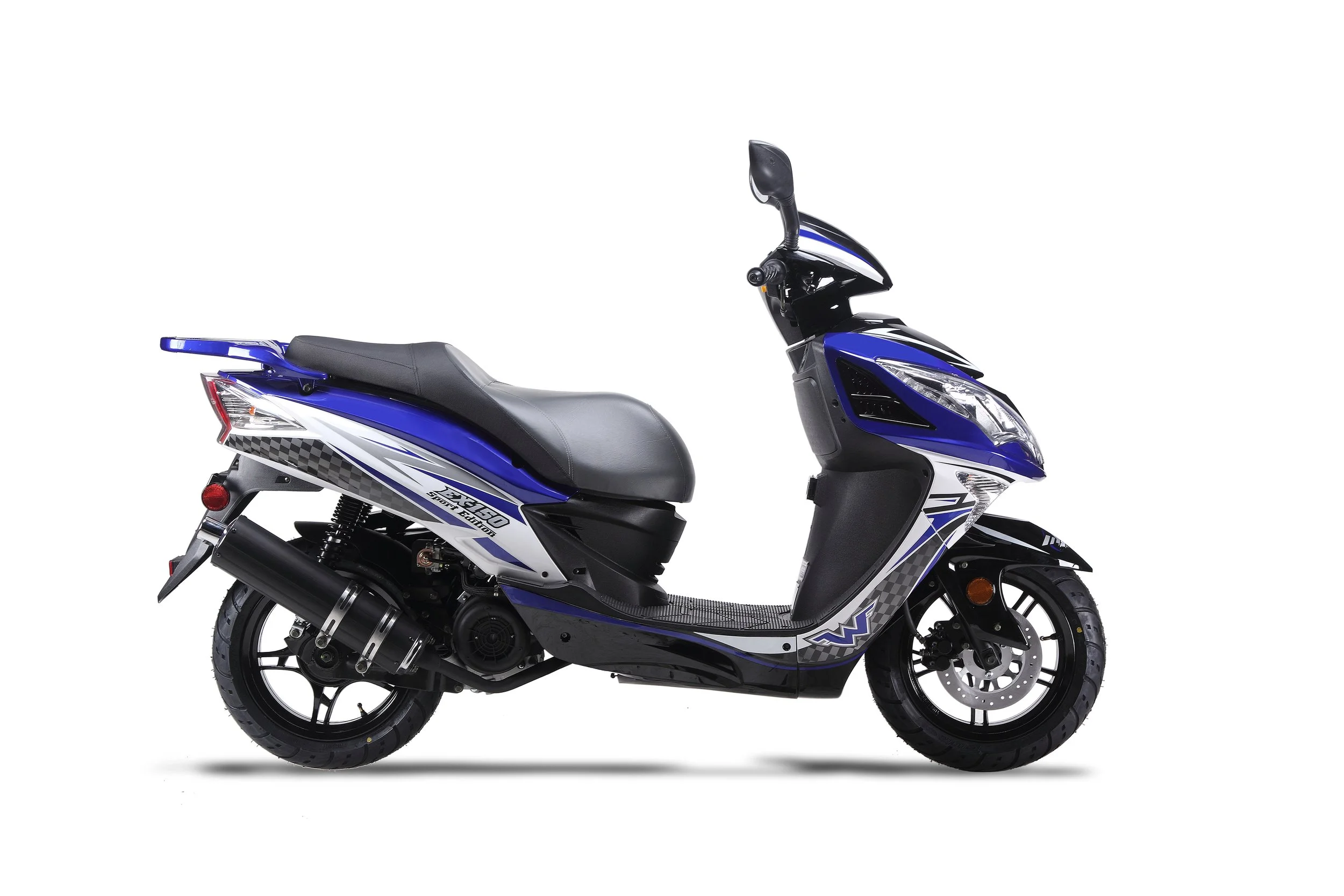 2026 Wolf EX-150 scooter — alternate studio view 3