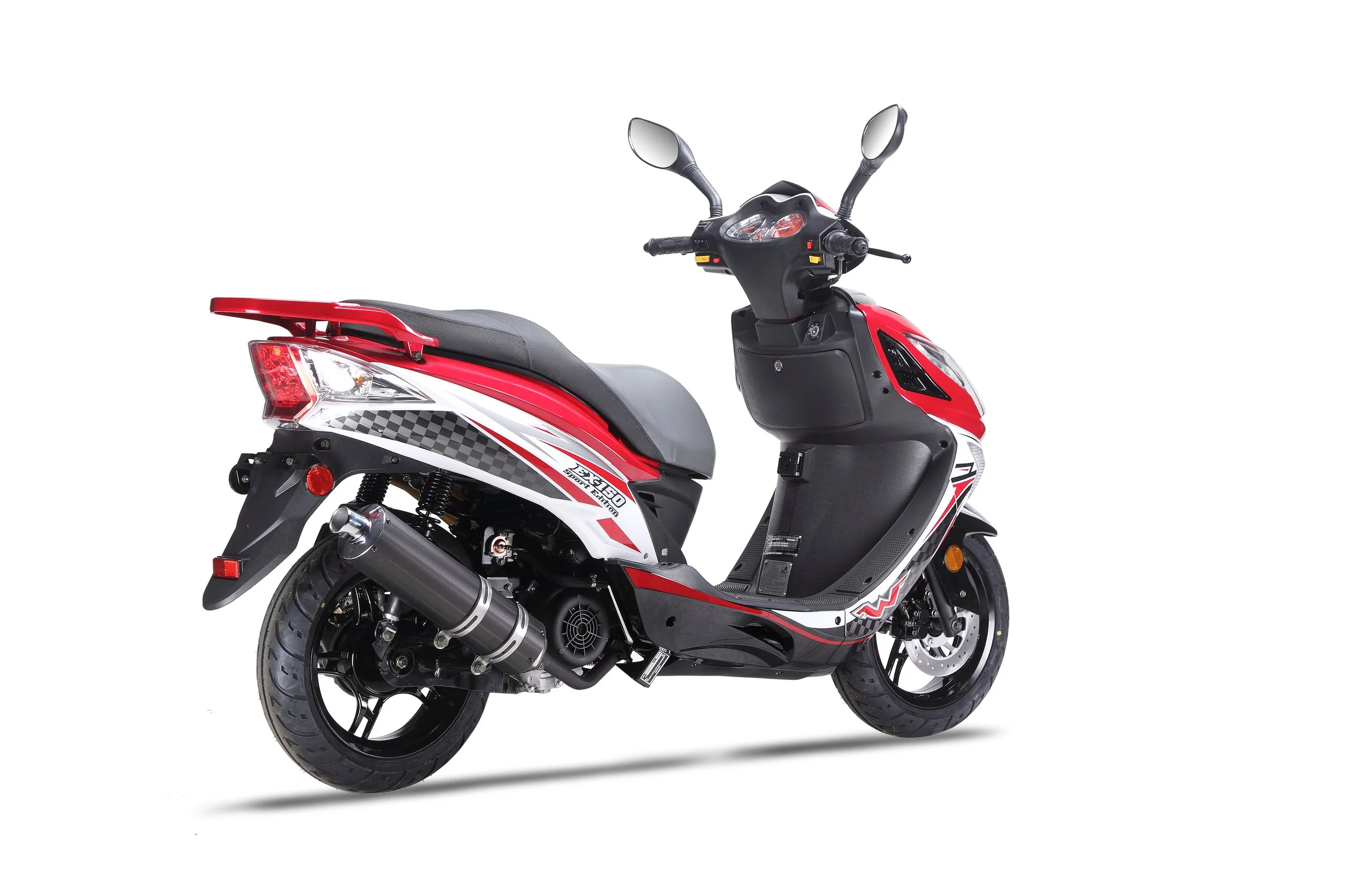 2026 Wolf EX-150 scooter — front view 5