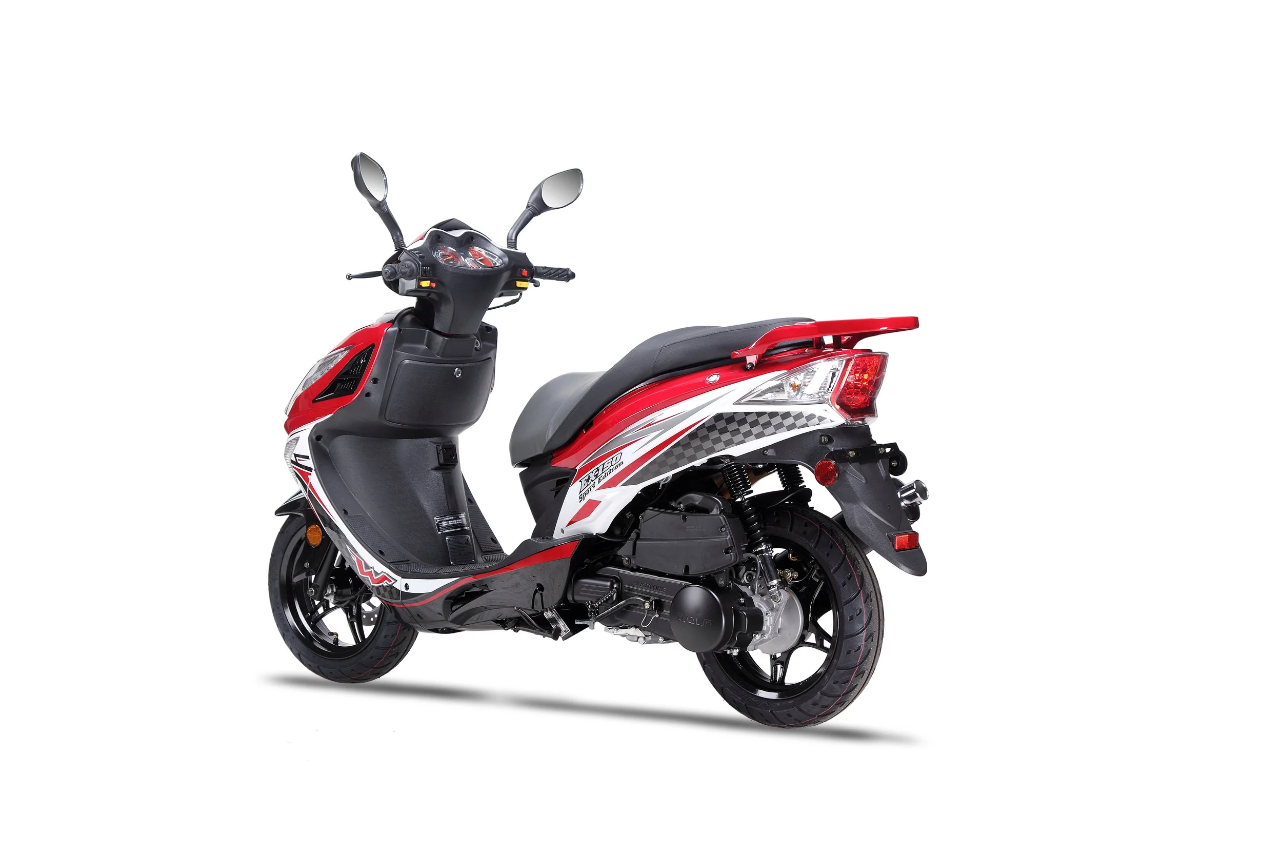 2026 Wolf EX-150 scooter — right-side view 2