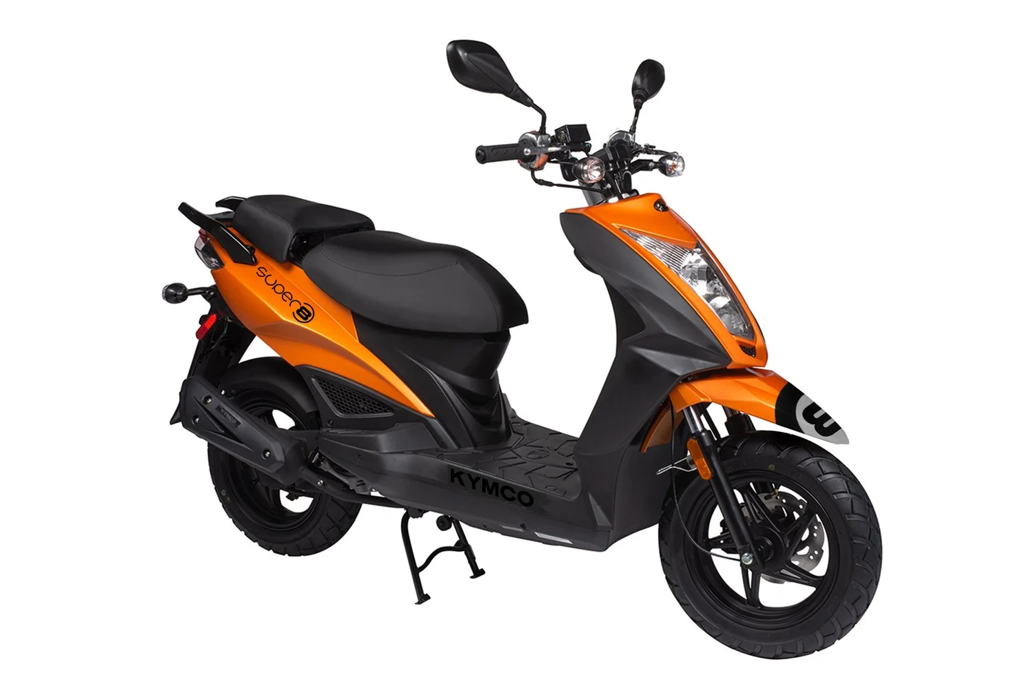 2026 Kymco Super 8 50x scooter in Black — rear view 2