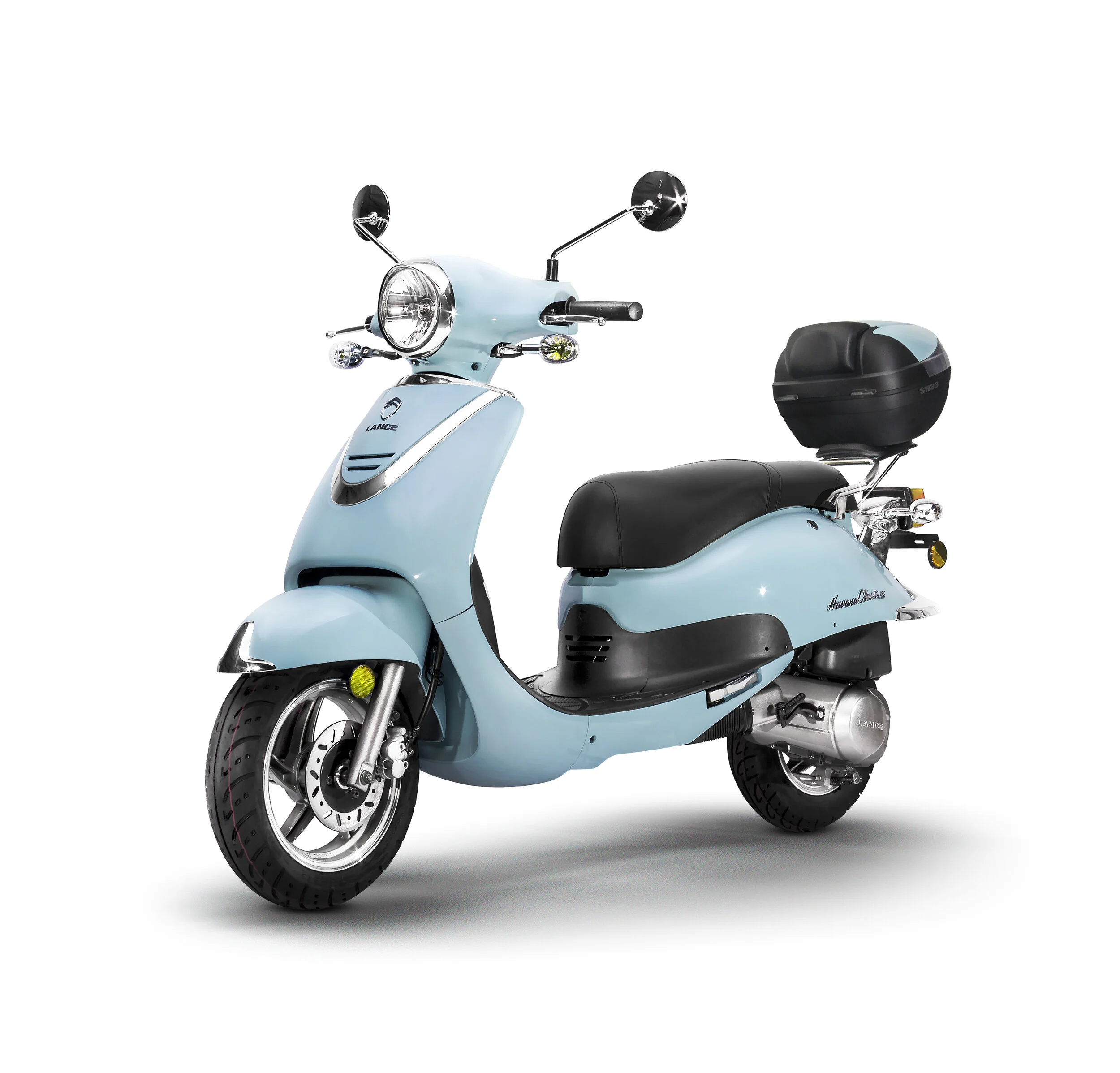 2026 Lance Havana Classic 125 scooter — rear view
