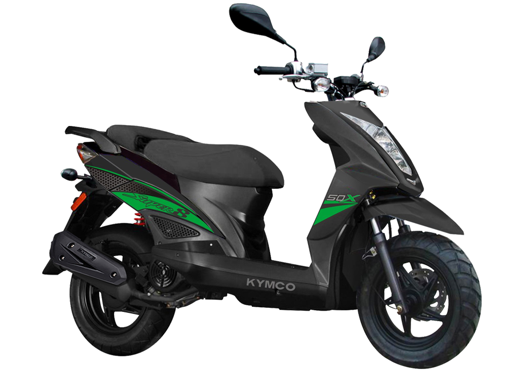 2026 Kymco Super 8 50x scooter — front view