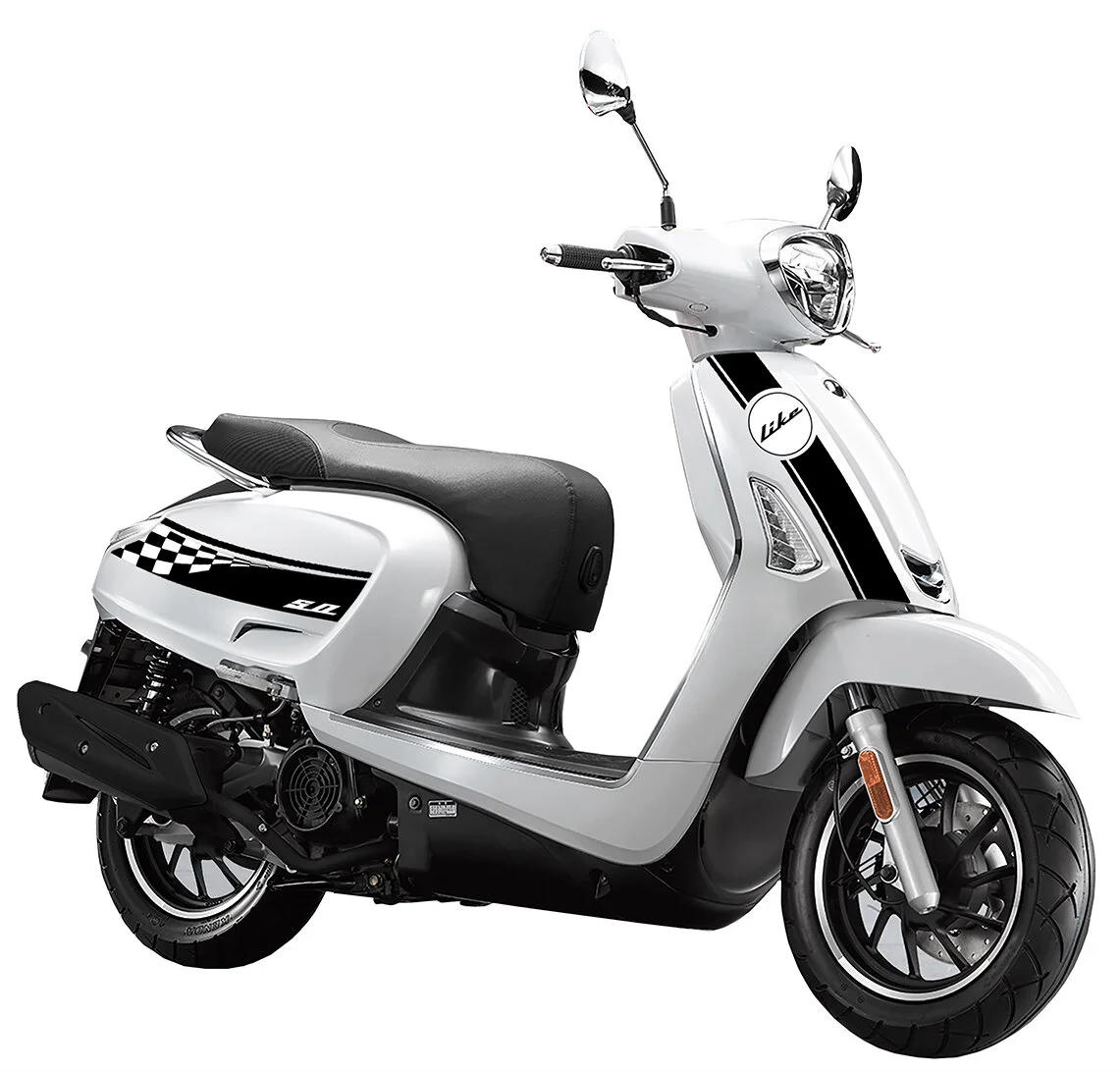 2026 Kymco Like 150i ABS scooter — front view