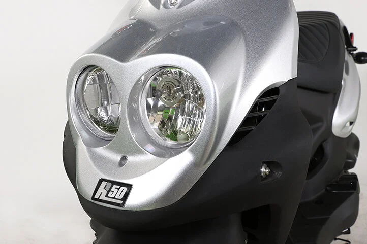 2026 Genuine RoughHouse 50 scooter — left-side view