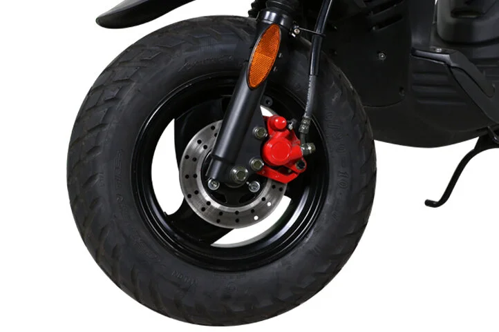 2026 Genuine RoughHouse 50 scooter — full-length studio view