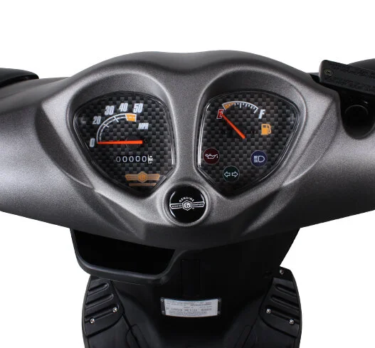 2026 Genuine RoughHouse 50 Sport scooter — full-length studio view