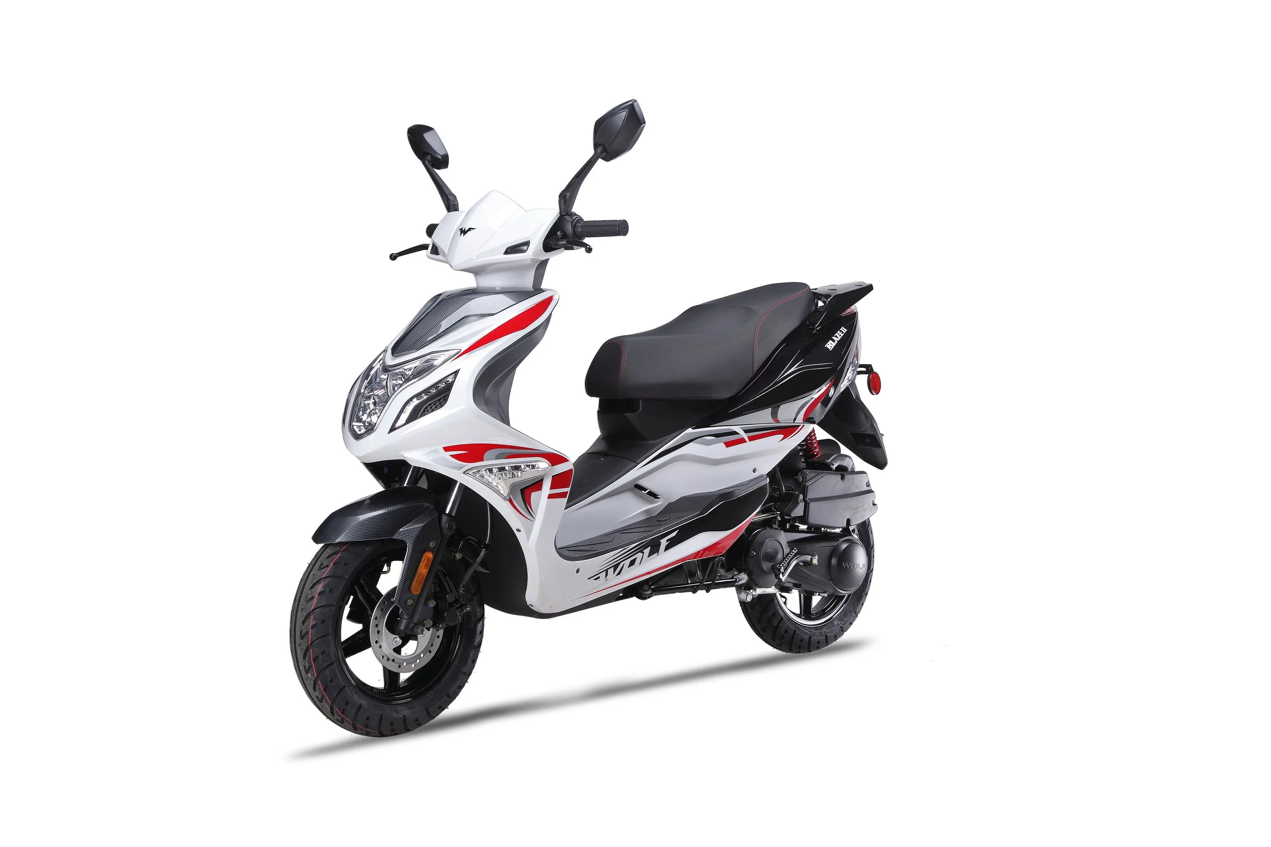 2026 Wolf Blaze 50 scooter — rear view