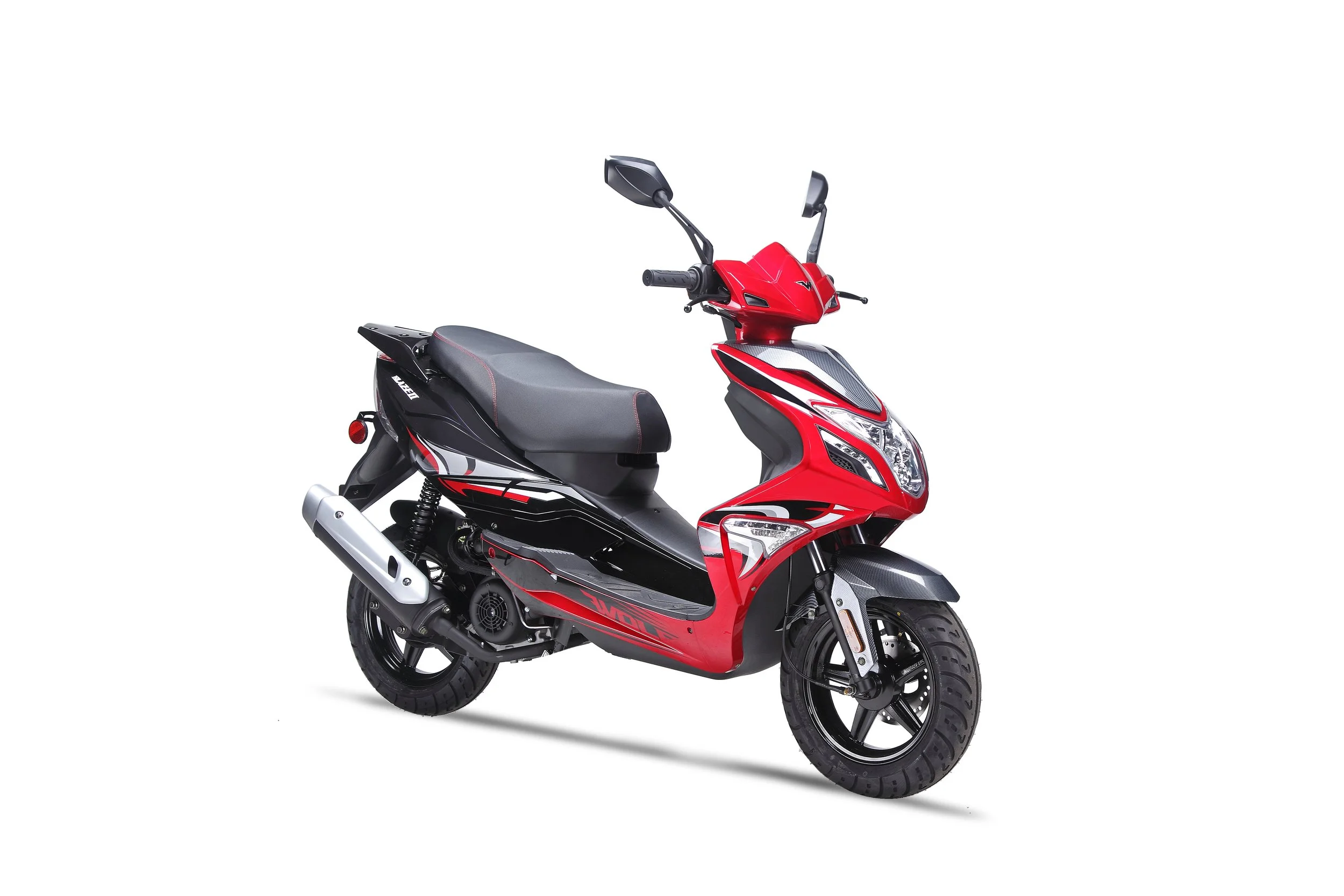 2026 Wolf Blaze 50 scooter — alternate studio view