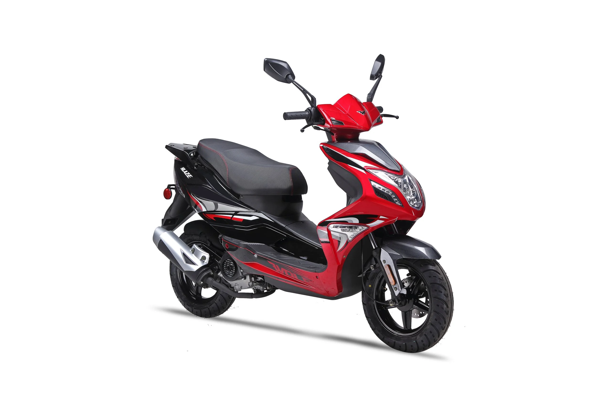 2026 Wolf Blaze 50 scooter — rear view 2