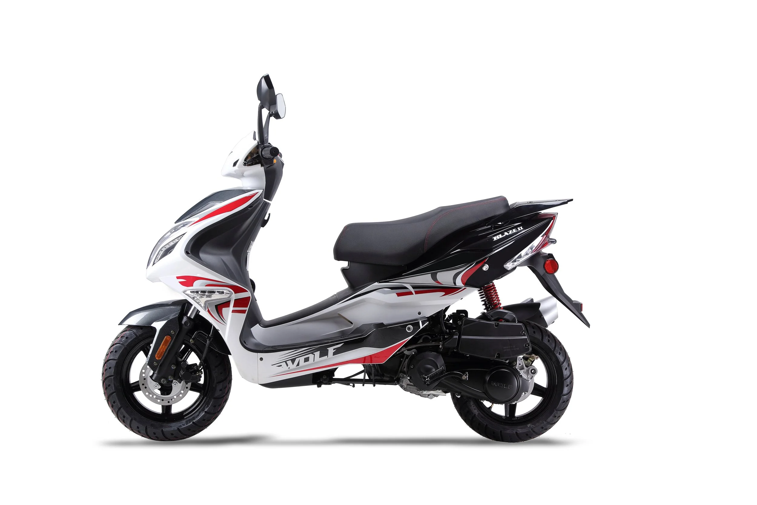 2026 Wolf Blaze 50 scooter — front view 2