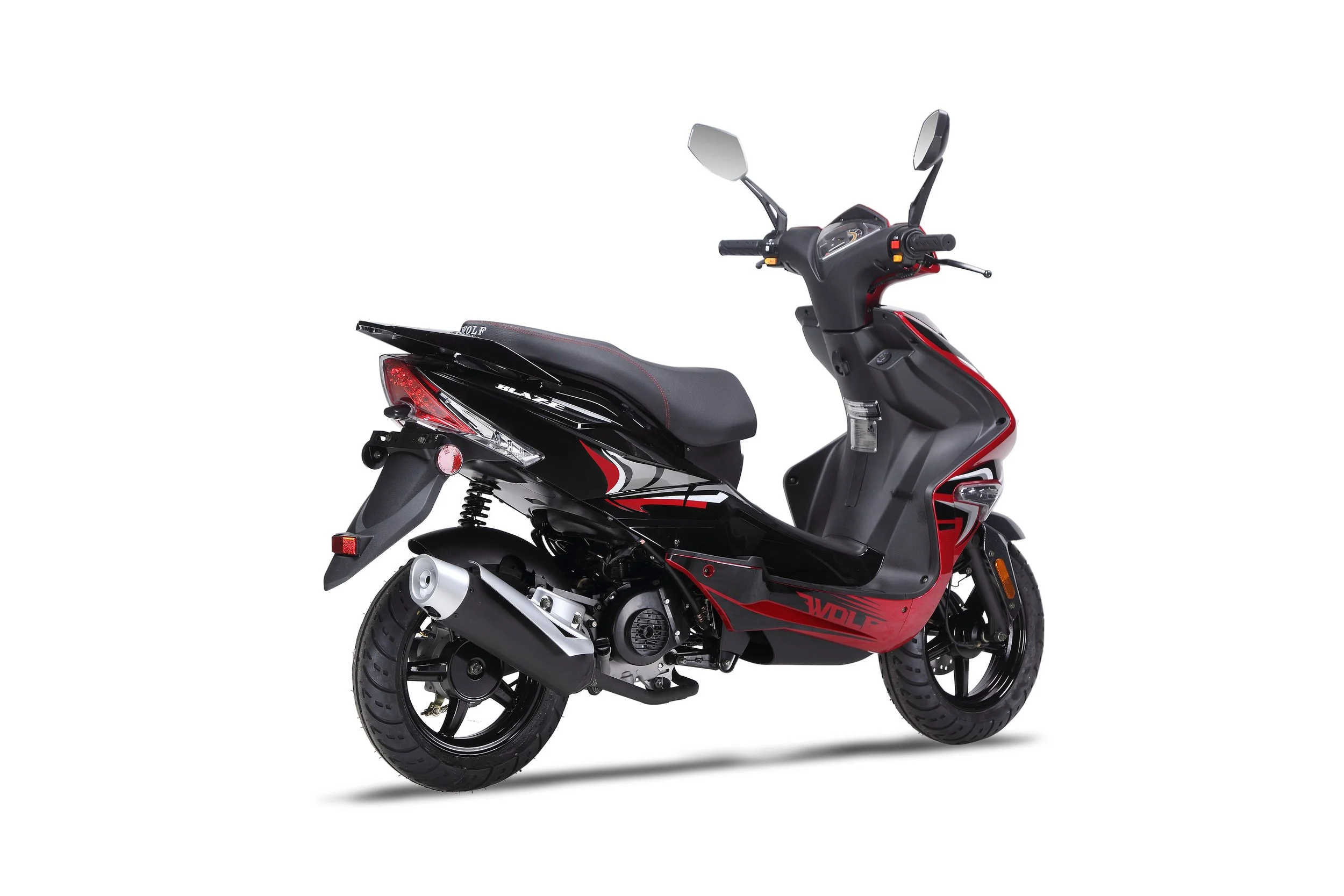 2026 Wolf Blaze 50 scooter — right-side view 2