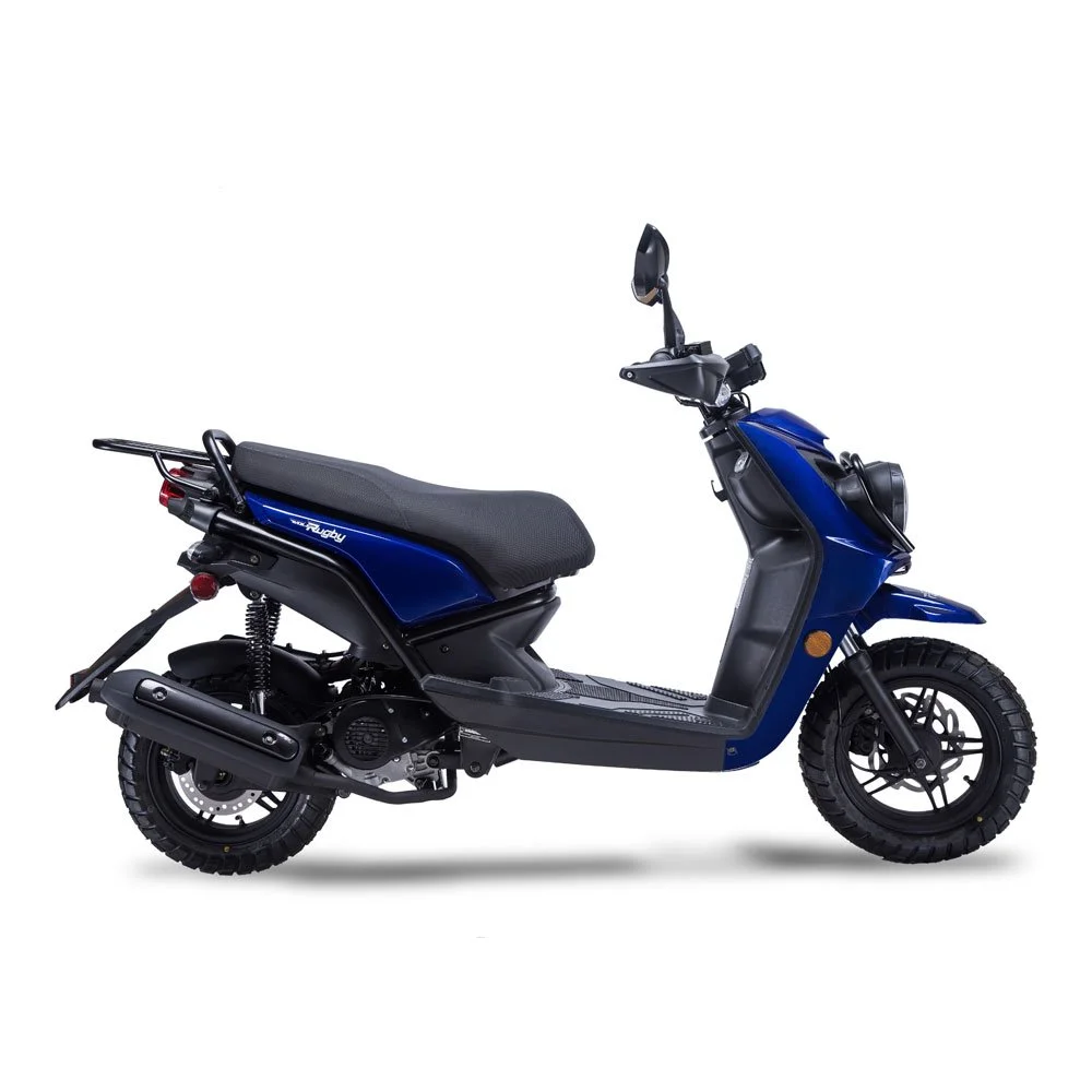 2026 Wolf Rugby 50 scooter — side profile view 2
