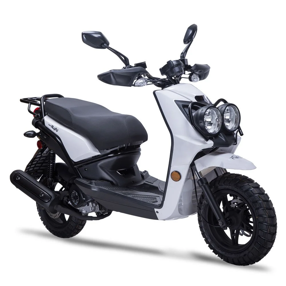 2026 Wolf Rugby 50 scooter — rear view