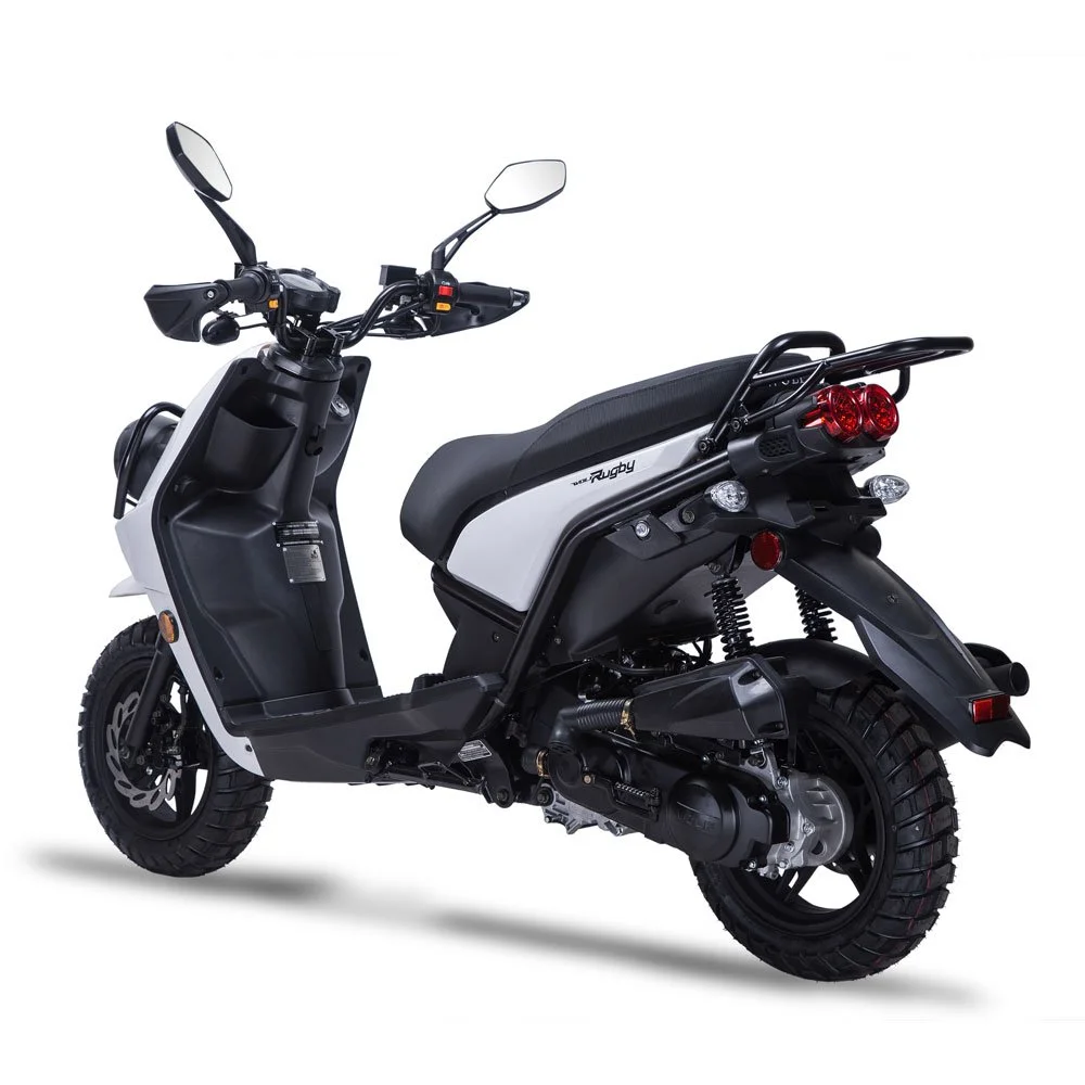 2026 Wolf Rugby 50 scooter — rear view 3