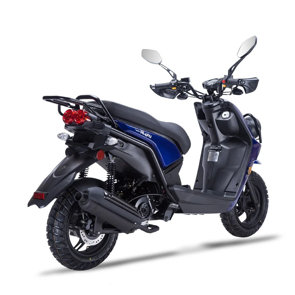 2026 Wolf Rugby 50 scooter — rear view 2