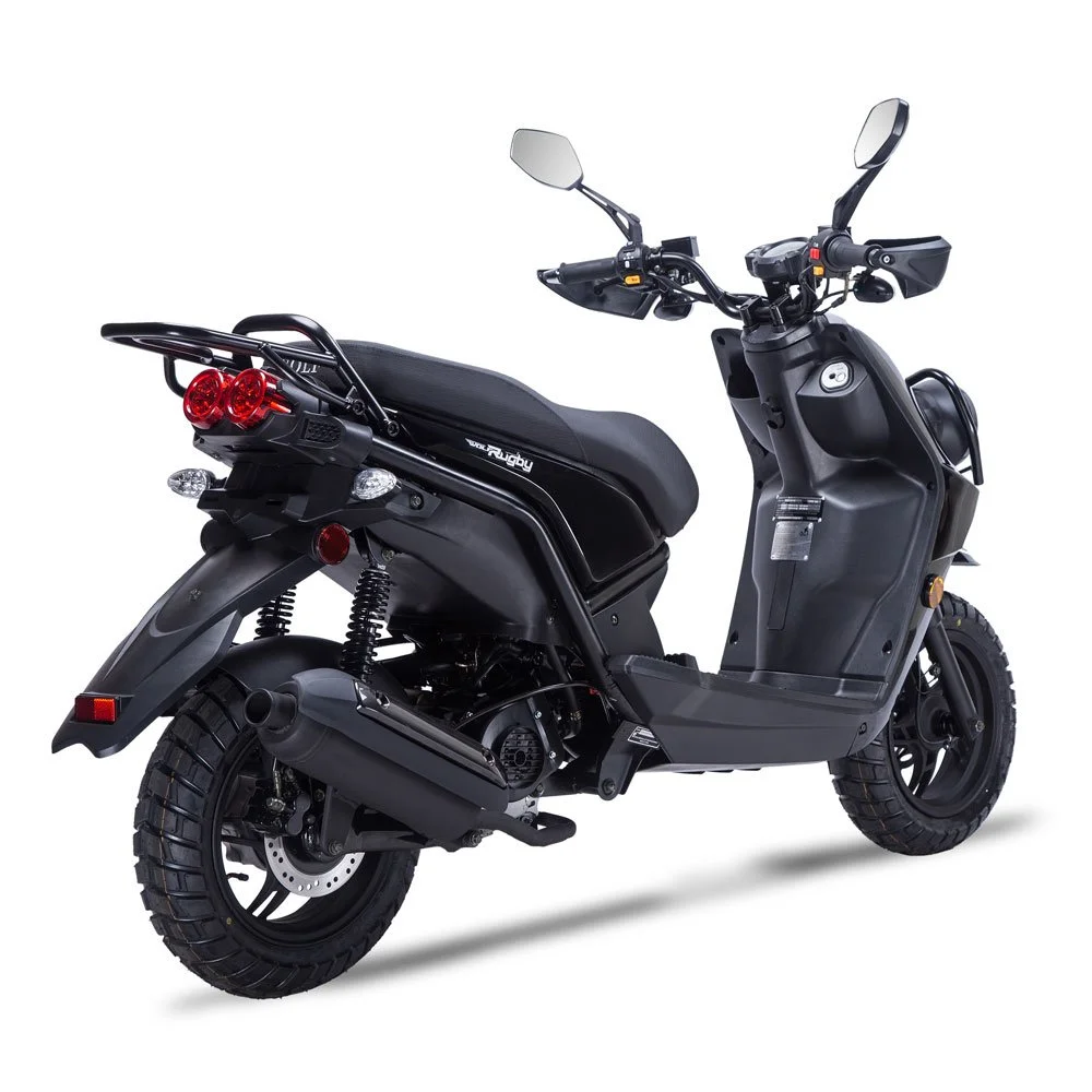 2026 Wolf Rugby 50 scooter — right-side view