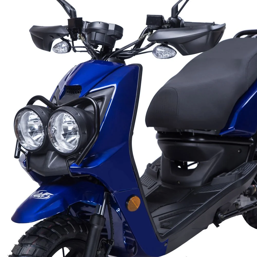2026 Wolf Rugby 50 scooter — left-side view 2