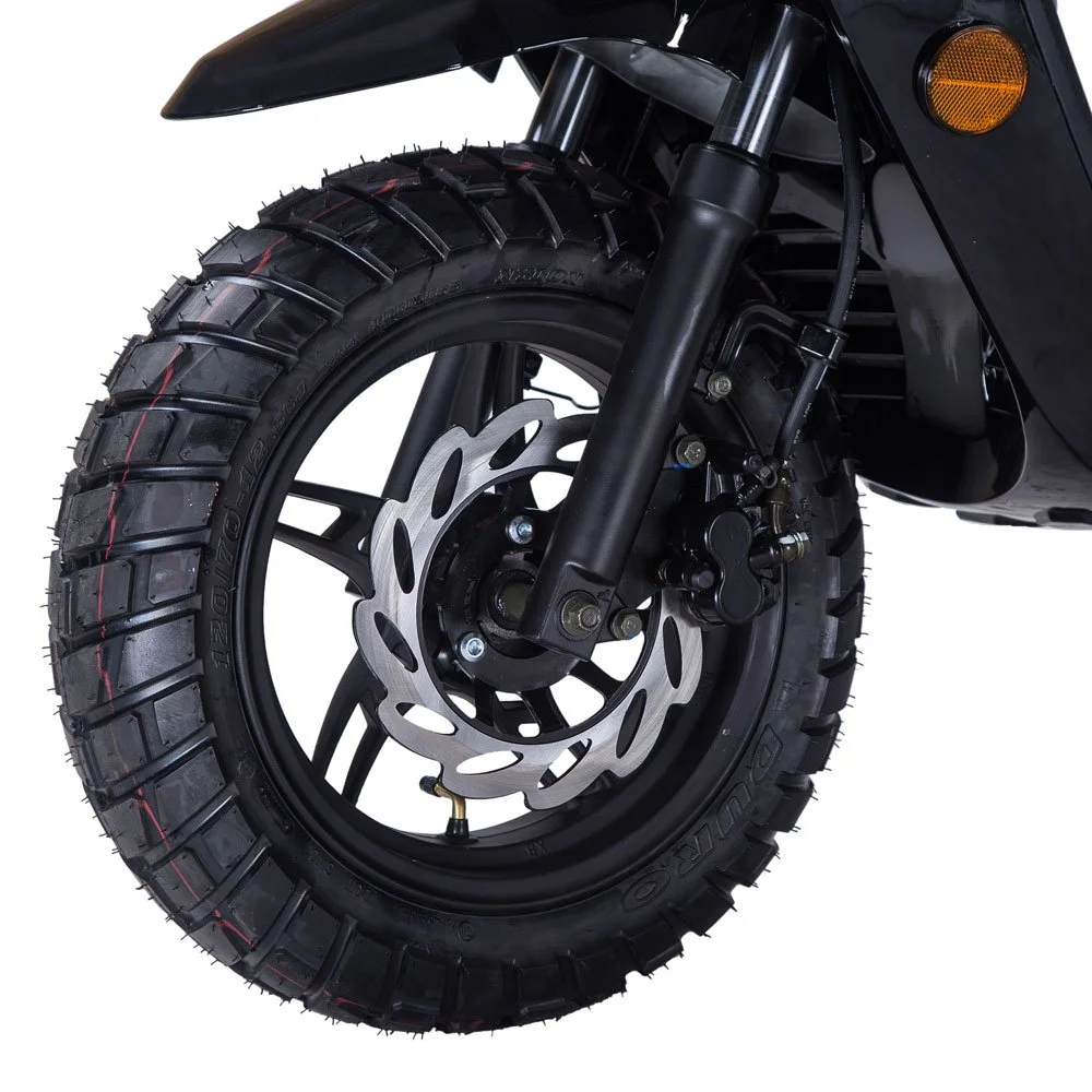 2026 Wolf Rugby 50 scooter — alternate studio view 2