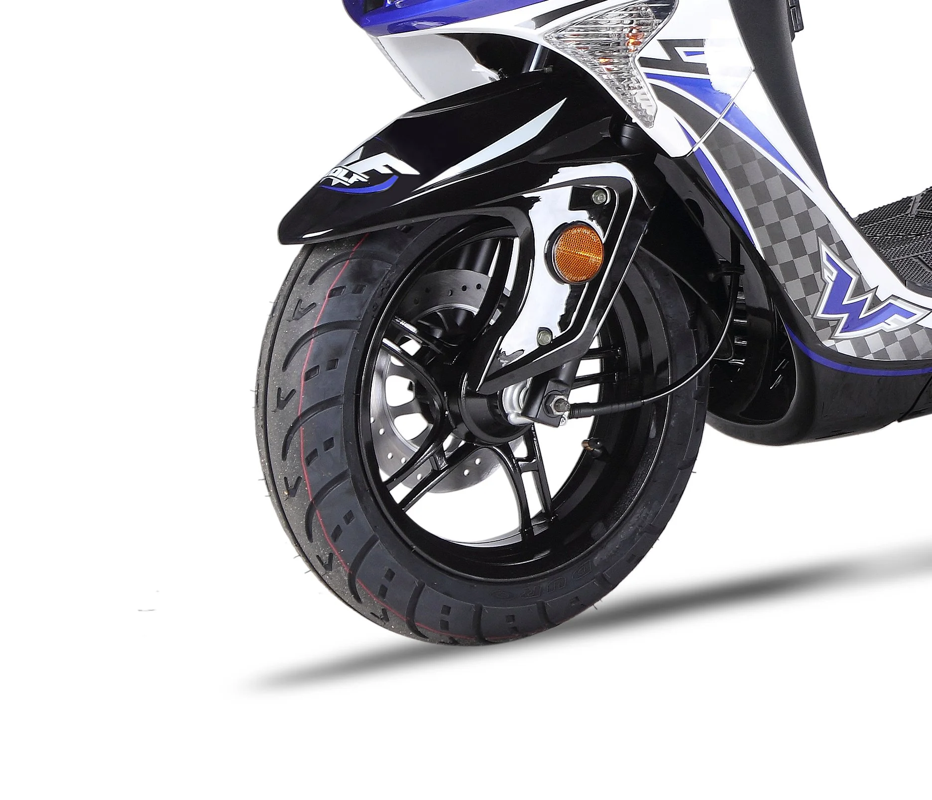 2026 Wolf EX-150 scooter — right-side view