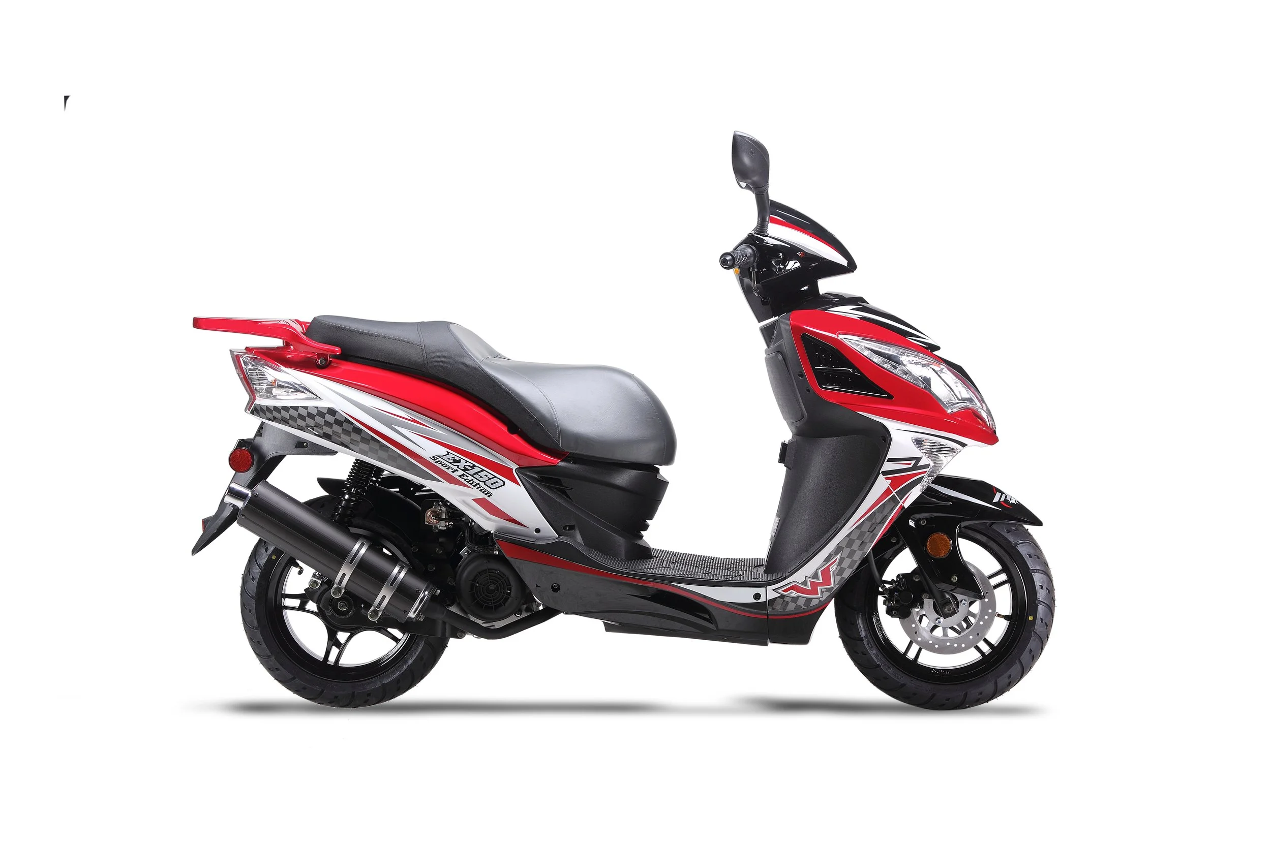 2026 Wolf EX-150 scooter — front view 3