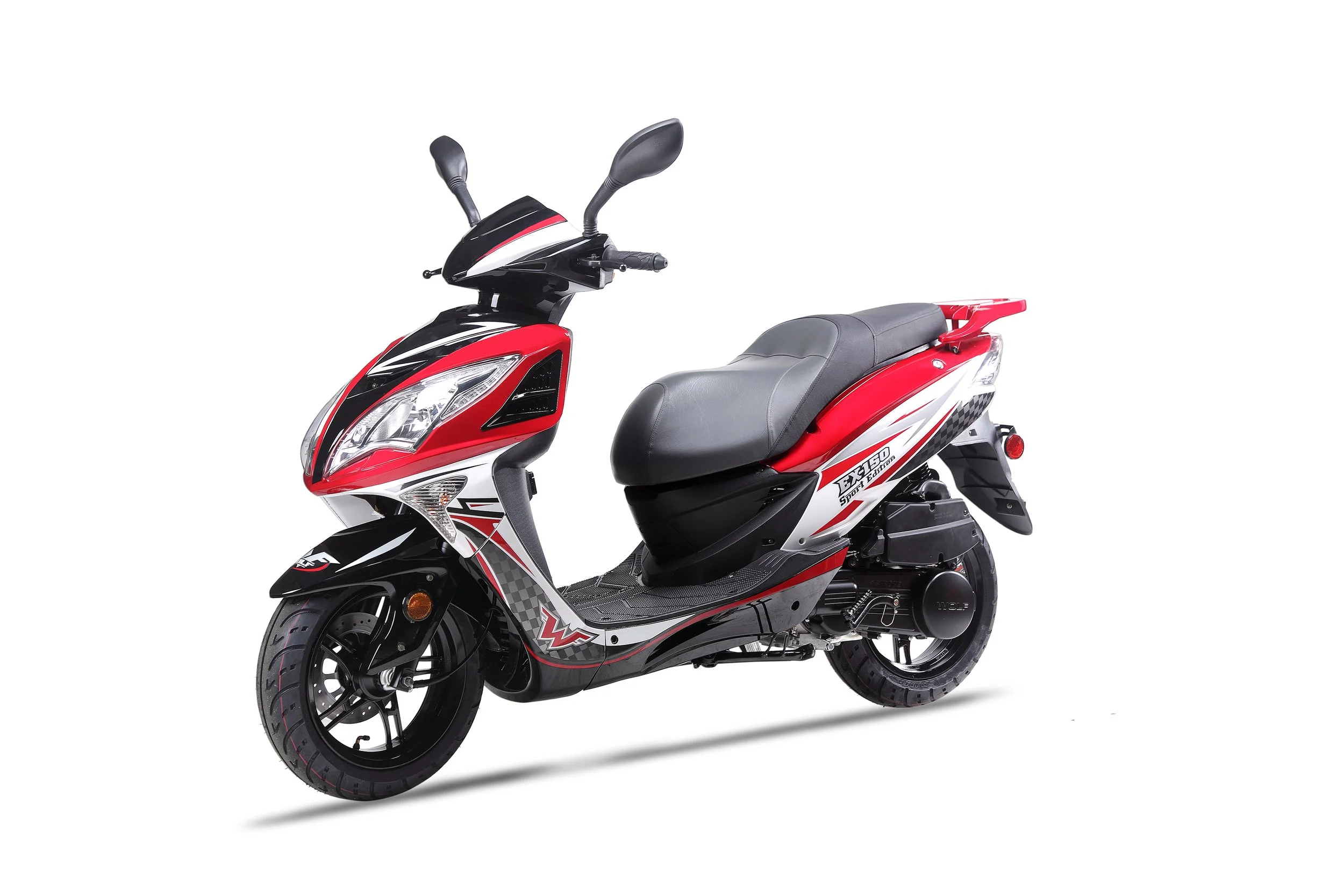 2026 Wolf EX-150 scooter — left-side view 3
