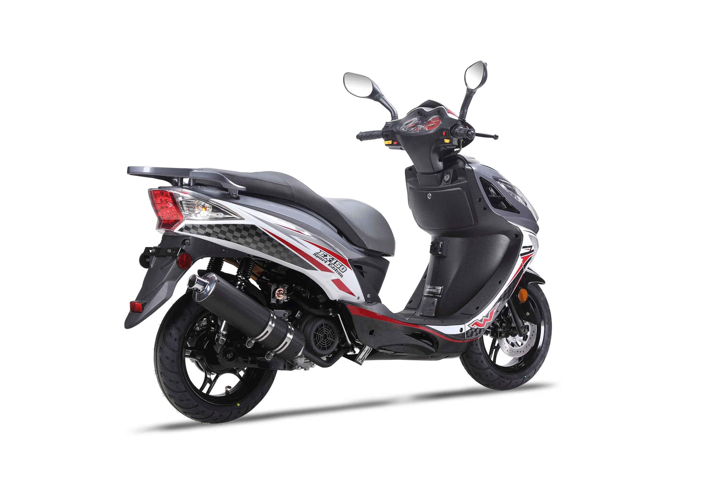 2026 Wolf EX-150 scooter — side profile view 4