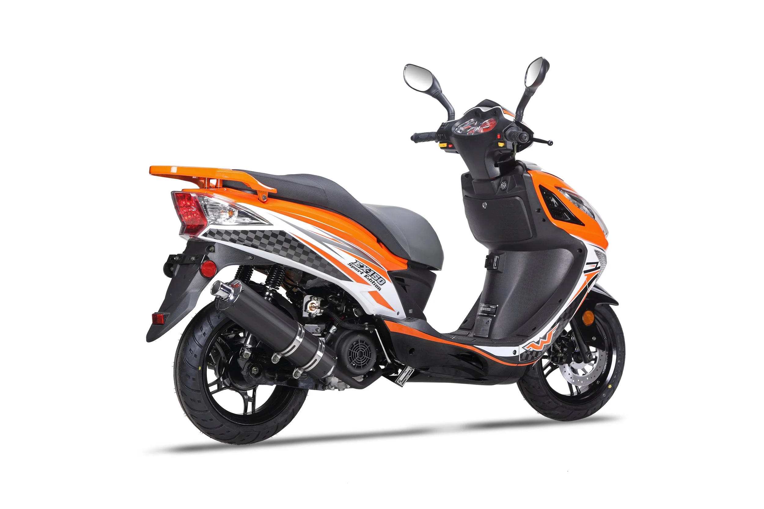 2026 Wolf EX-150 scooter — right-side view 4