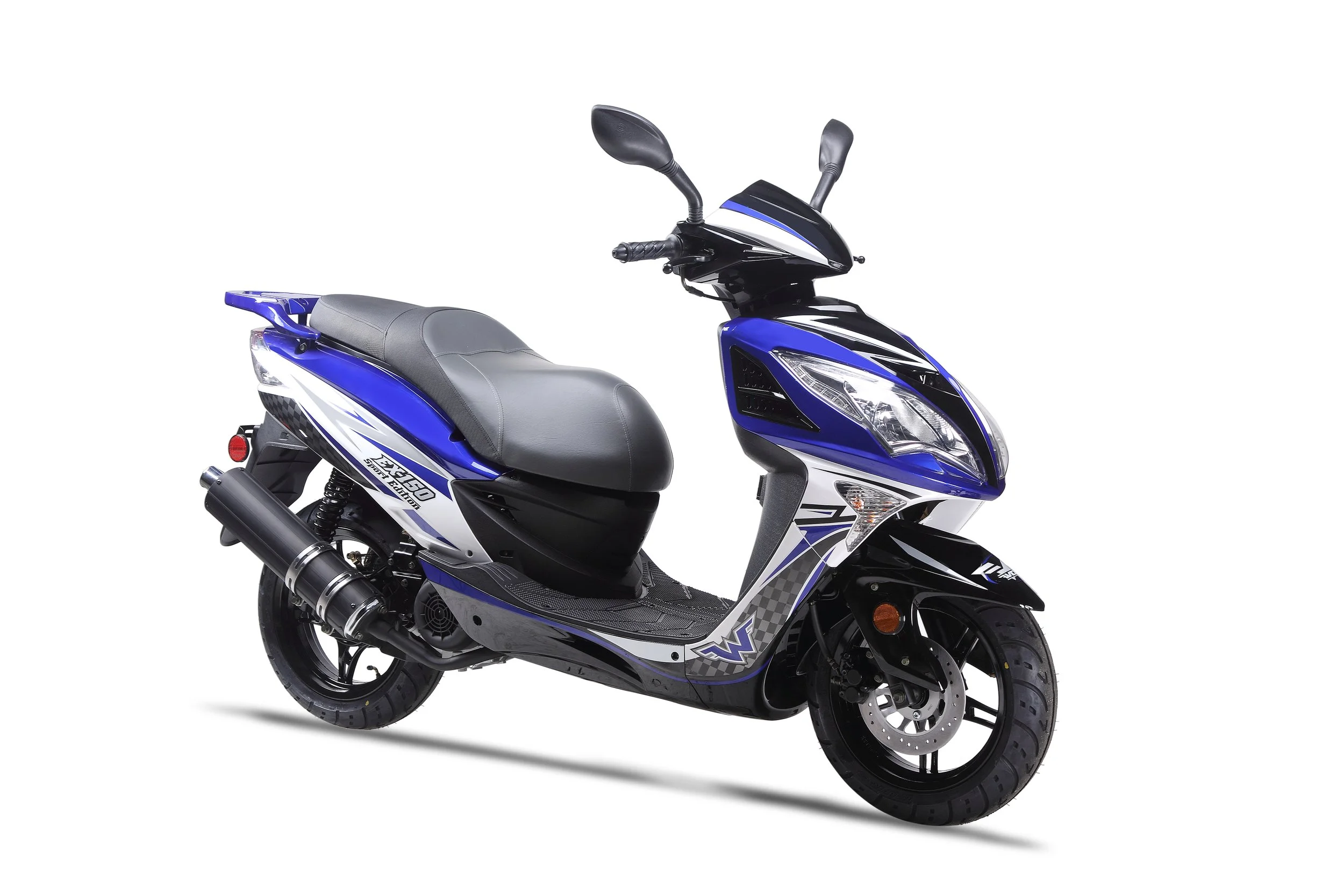 2026 Wolf EX-150 scooter — side profile view