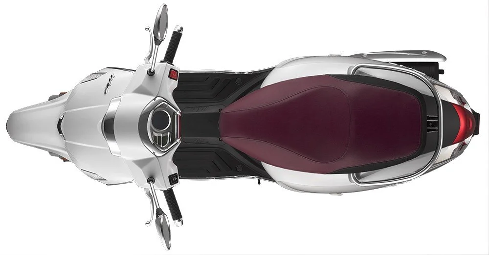 2026 Kymco Like 150i ABS scooter — three-quarter rear view