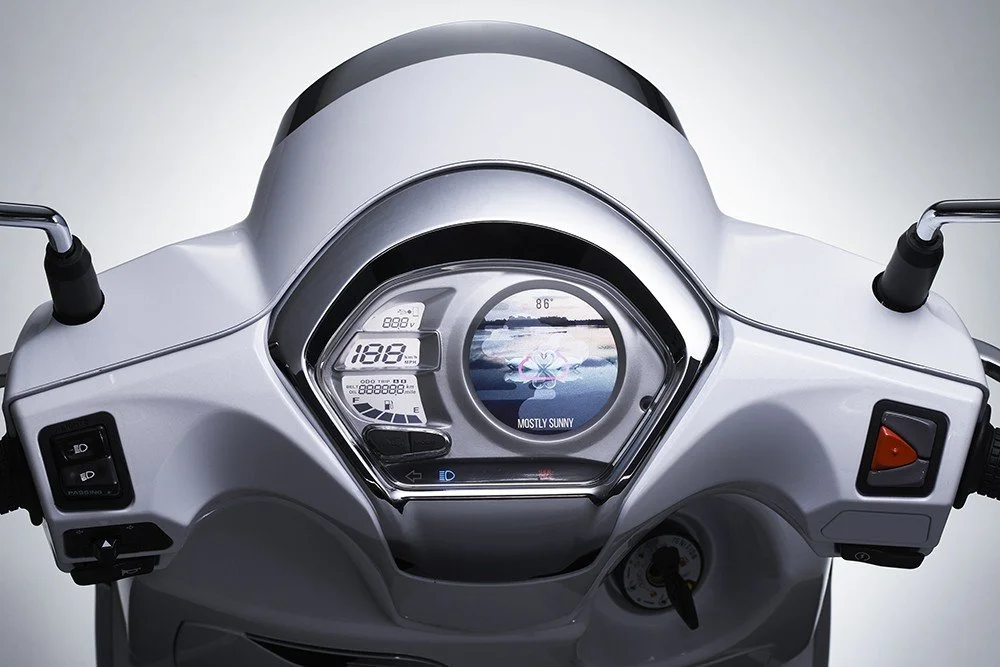 2026 Kymco Like 150i ABS scooter — rear view 2