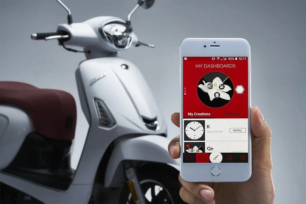 2026 Kymco Like 150i ABS scooter — front view 2
