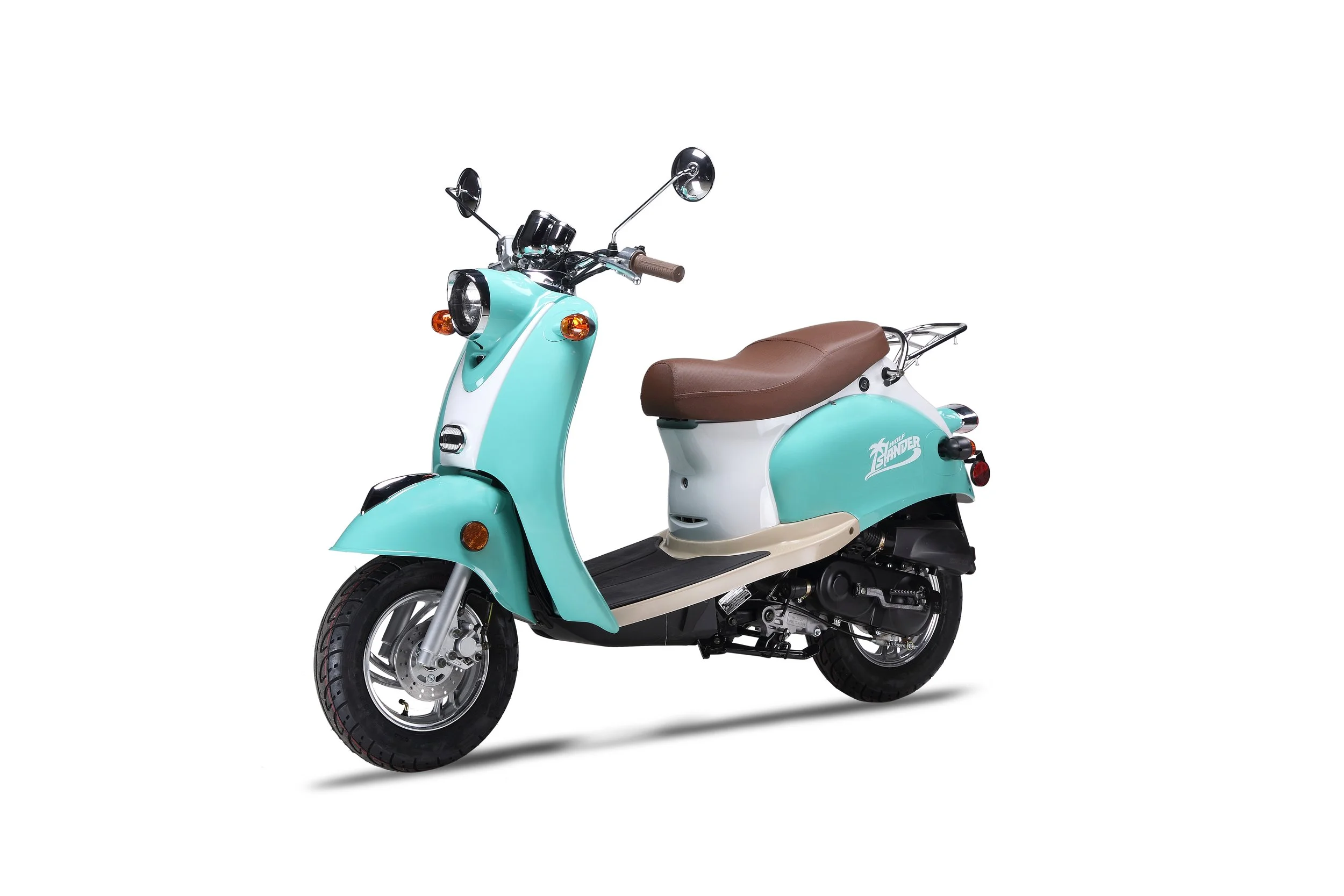 2026 Wolf Islander 50 scooter — side profile view