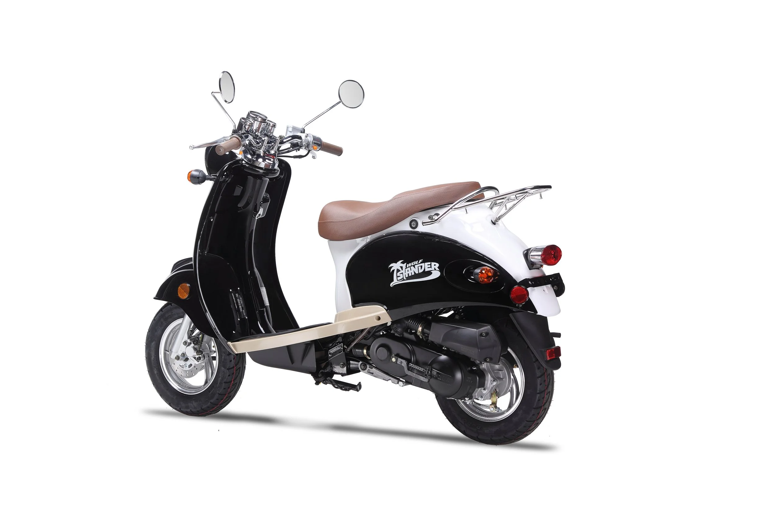 2026 Wolf Islander 50 scooter — right-side view 2