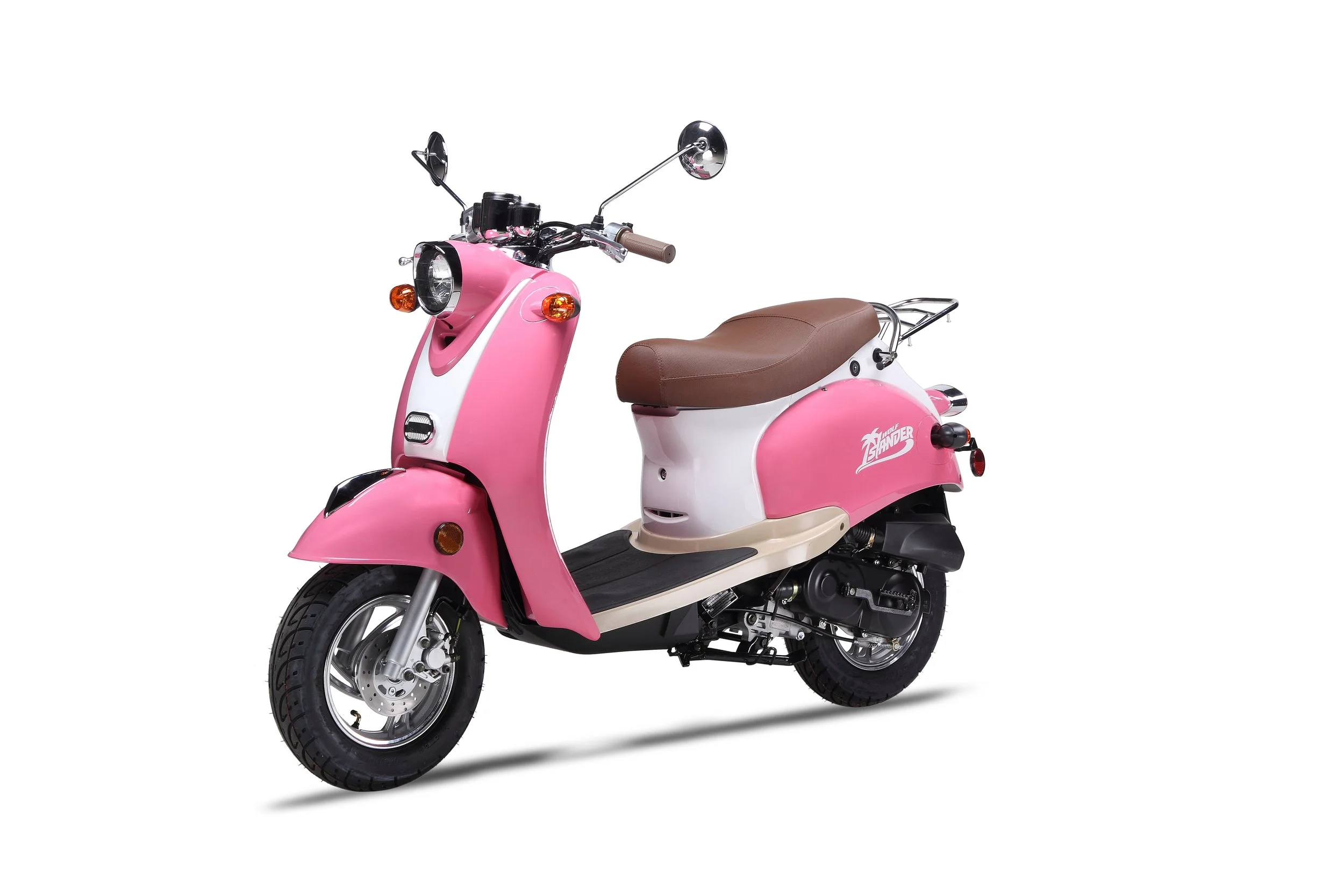 2026 Wolf Islander 50 scooter — rear view
