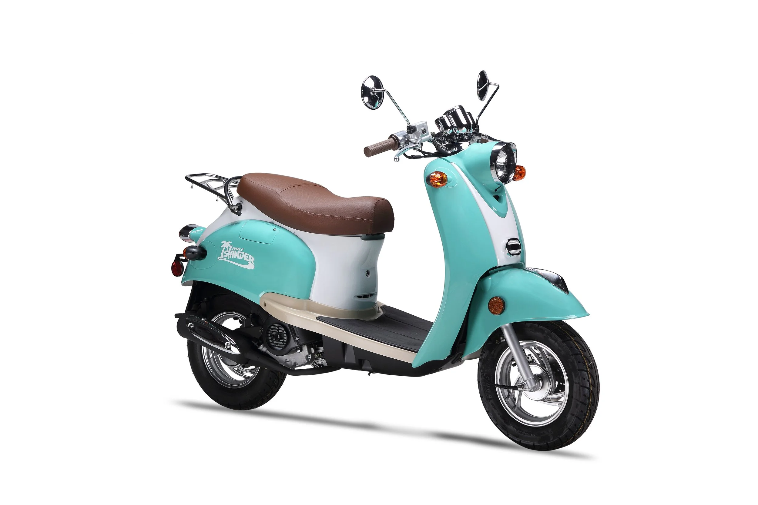 2026 Wolf Islander 50 scooter — side profile view 3
