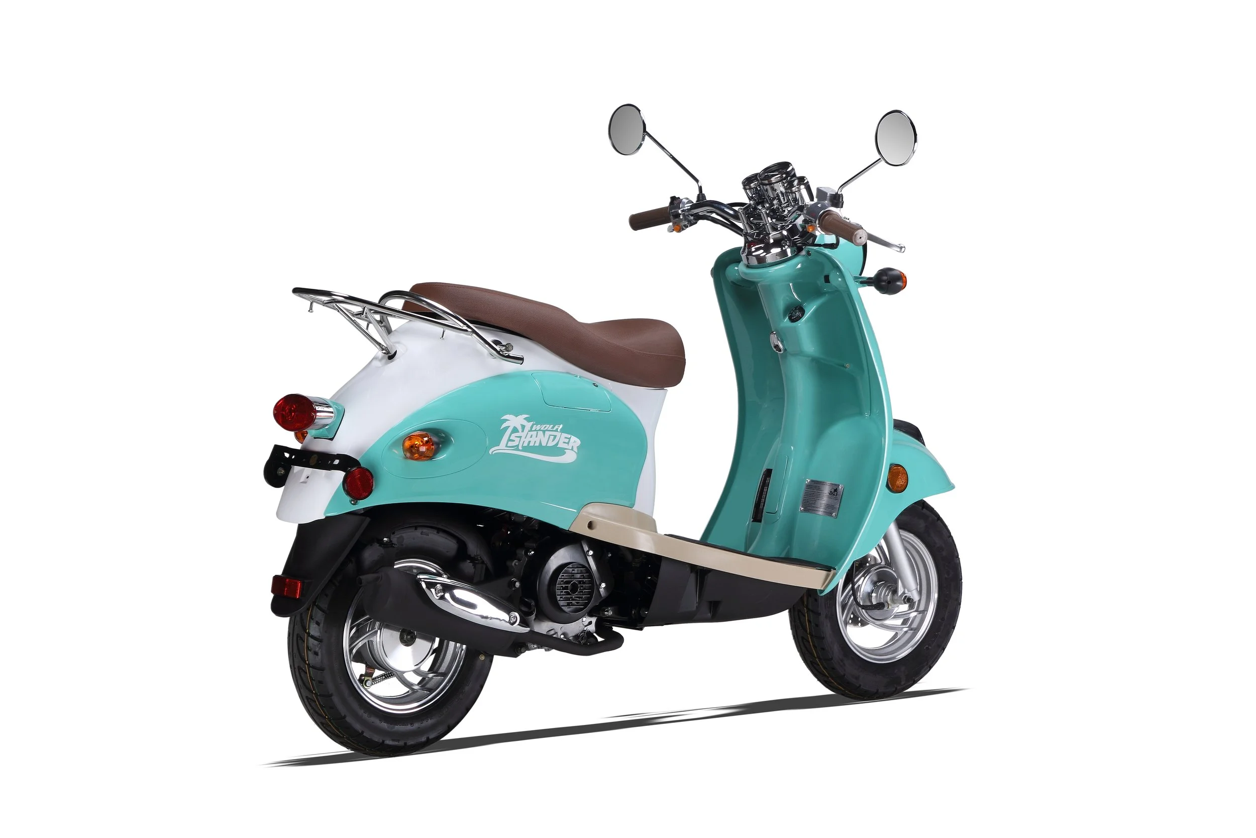 2026 Wolf Islander 50 scooter — left-side view 3