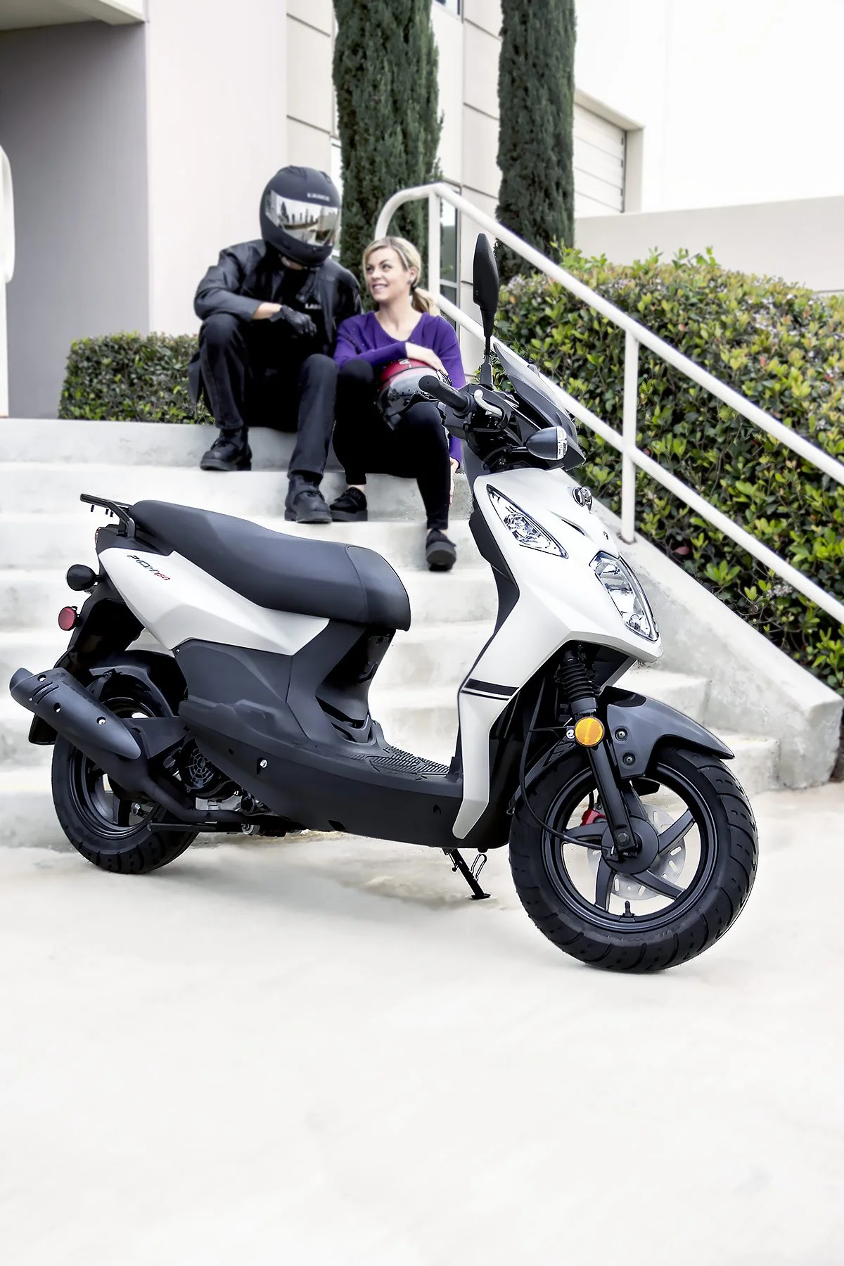 2026 Lance PCH 125 scooter — three-quarter rear view